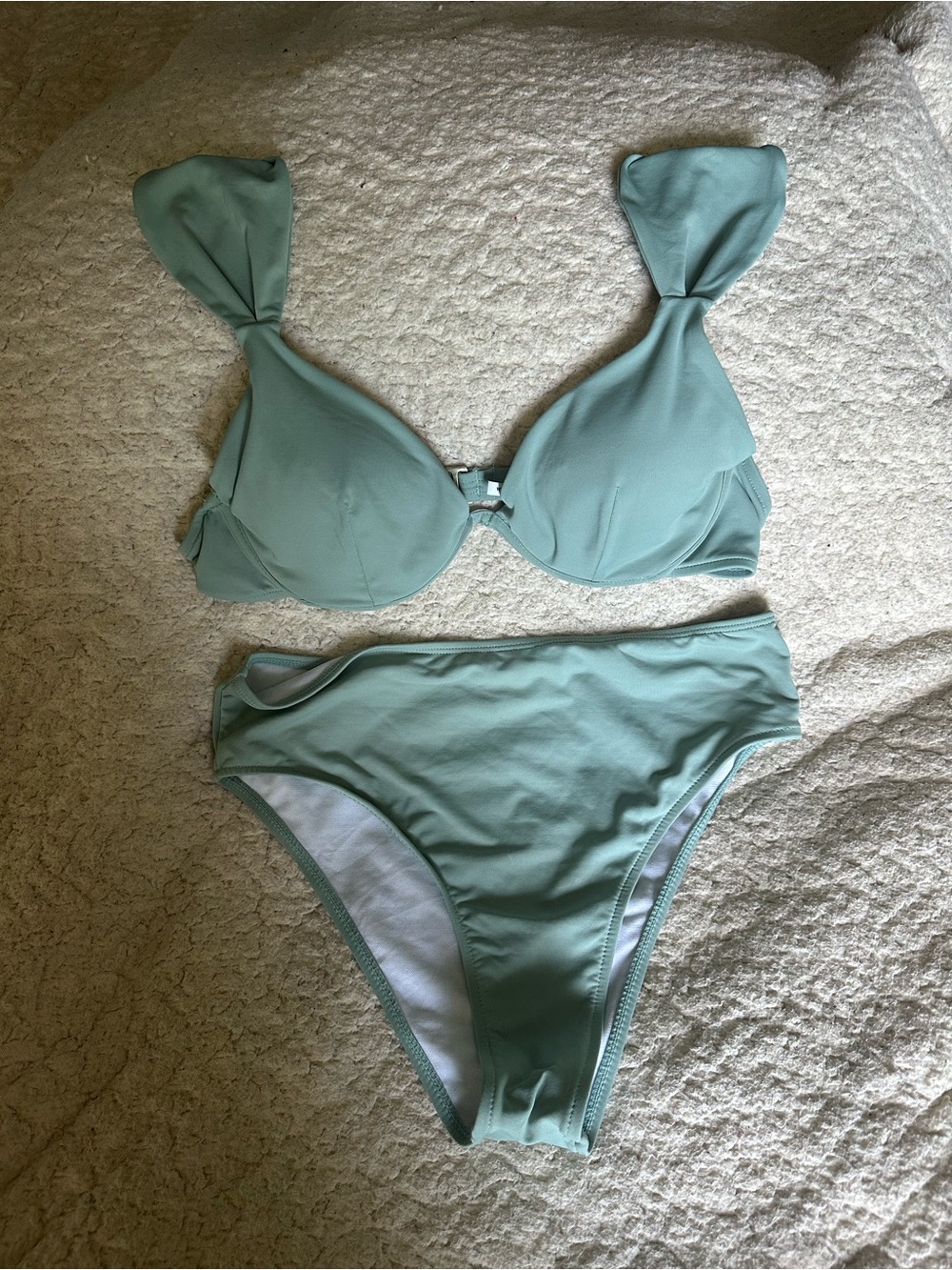 WeWoreWhat Allie Top and Emily Bottom in Jadite